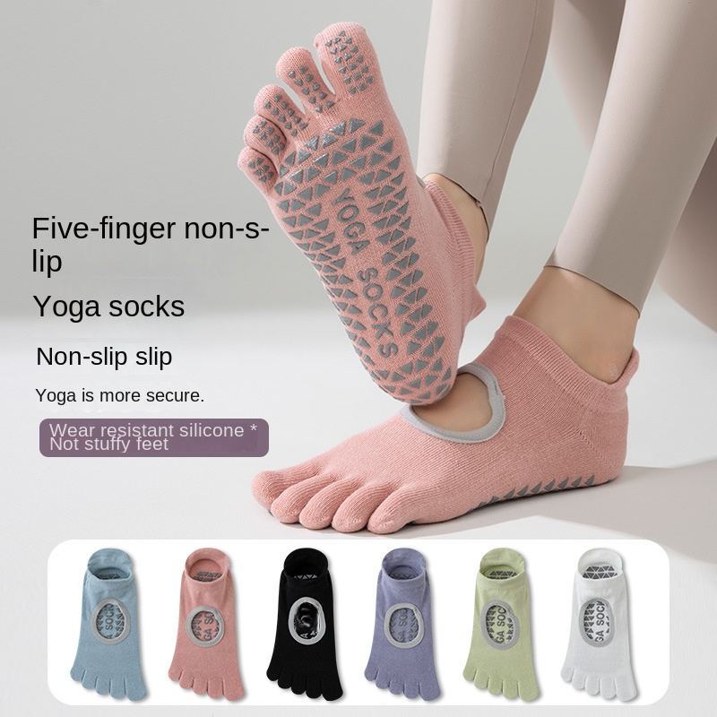Medias Para Pilates Y Yoga - Chaussettes de yoga à cinq doigts