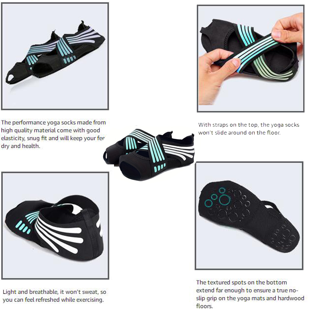 1 paire de chaussettes antidér - Medias Para Pilates Y Yoga avis et prix