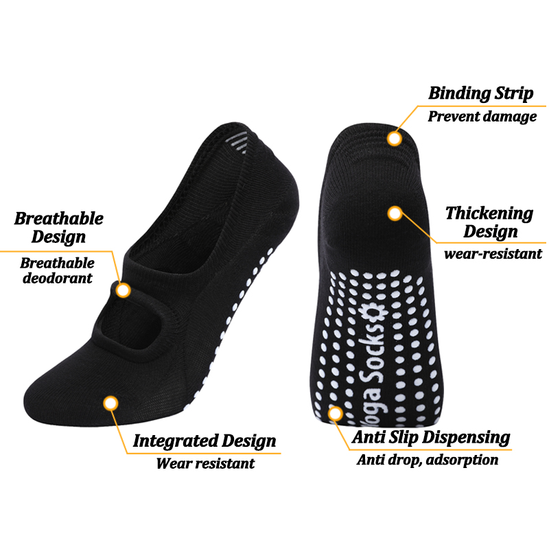 Chaussettes de yoga antidérapa - Pilate Yoga Workout avis et prix