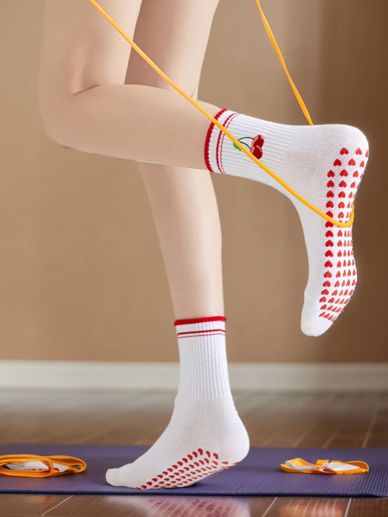 1 paire de chaussettes de yoga - Medias Para Pilates Y Yoga avis et prix